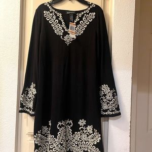 Inc International Concepts black dress NWT